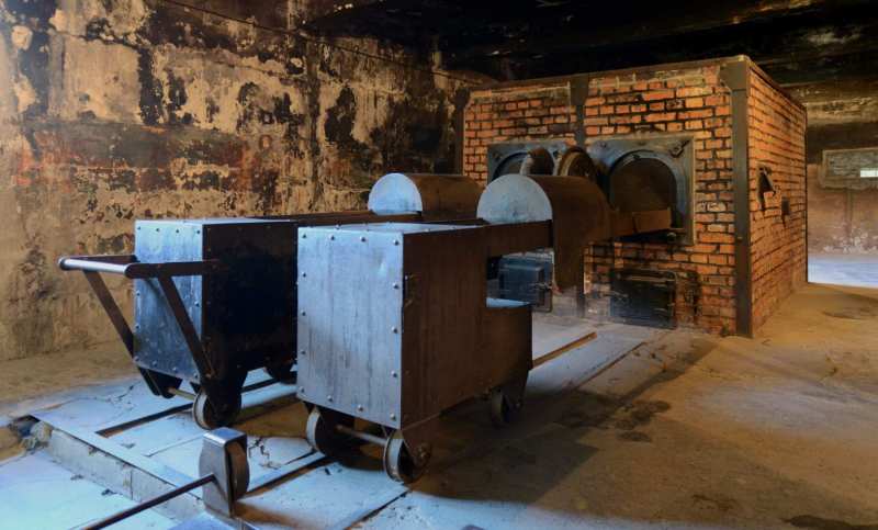 Crematorium at Auschwitz