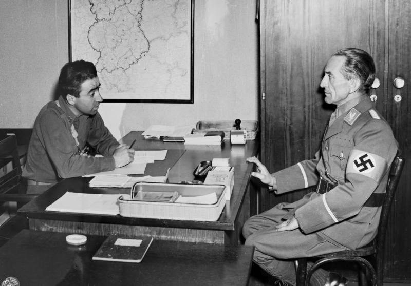 Hans Goebbels - Interrogation