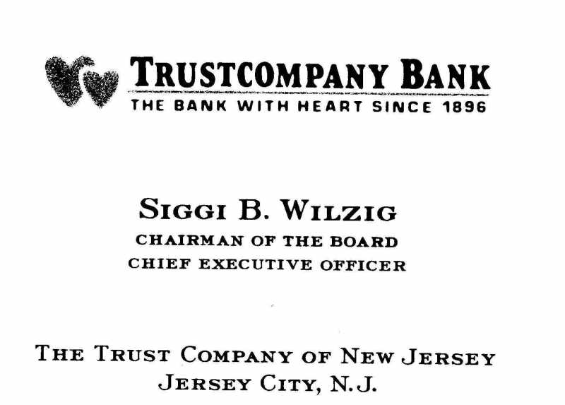 Siggi's Business Card - Chairman of the Board